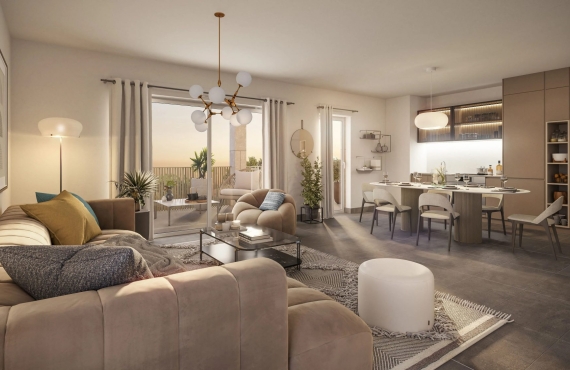 APPARTEMENT T3 Expo sud