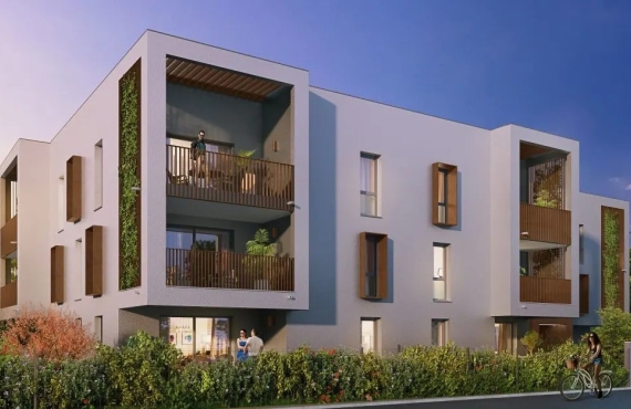 Appartement T2 dans résidence intimiste